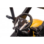 Elektrické autíčko Traktor MEGA D68 24V - žlté